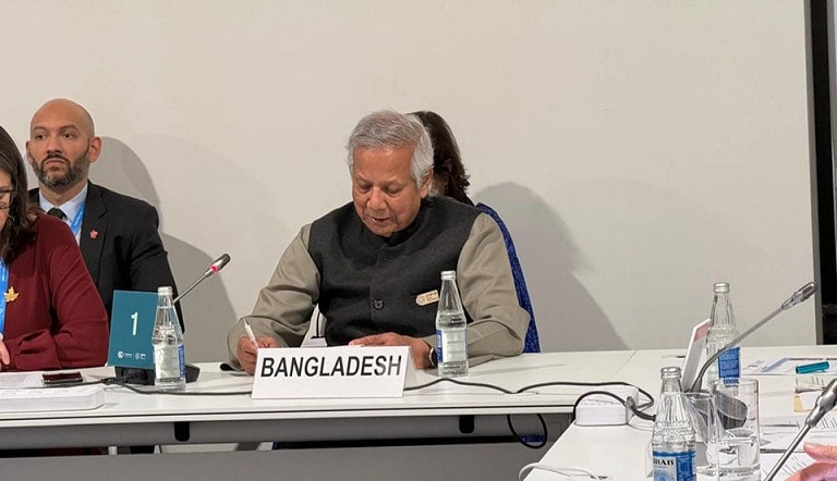 ঝুঁকিপূর্ণ দেশগুলোর জন্য পর্যাপ্ত সহায়তা প্রয়োজন : প্রধান উপদেষ্টা